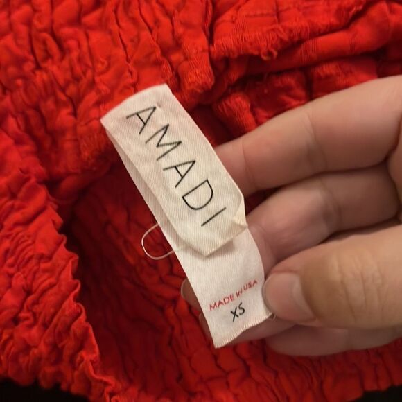 Anthropologie Amadi red Veracruz romper xs - Picture 5 of 5